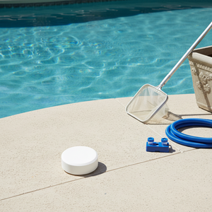 E20260107 Produits chimiques pour l'eau <span class=keywords><strong>Nettoyage</strong></span> des piscines Comprimés <span class=keywords><strong>de</strong></span> <span class=keywords><strong>nettoyage</strong></span> pour piscines 3 pouces en 50 lb - Product Image 5