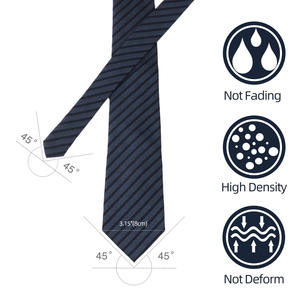 Corbata tejida Jacquard de seda hecha a medida, corbata novedosa, corbata de seda disponible - Product Image 3