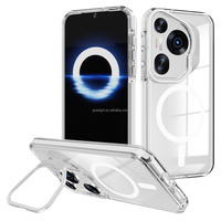 Nouveau étui de téléphone antichoc en TPU de charge sans fil magnétique Transparent TPU personnalisé pour Huawei P70 Pro Ultra