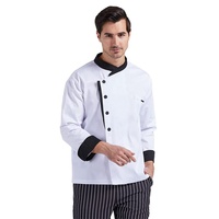 Veste de chef unisexe, veste de chef pour homme, uniforme de chef de cuisine de restaurant, fabricant d'uniformes de cuisine, ensembles élégants, uniformes de restauration, uniforme de cuisinier