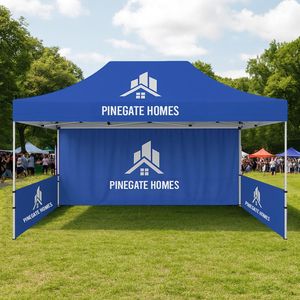 Quảng cáo thương mại Logo ngoài trời nhôm 10x10 Tán lều triển lãm sự kiện marquee gazebos tán bật lên tùy chỉnh in lều - Product Image 2