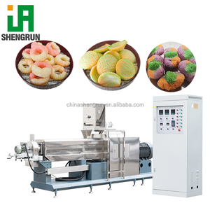 Puffed <strong>Corn</strong> <strong>Snacks</strong> Food Making Twin Screw Extruder <strong>Corn</strong> Puffs <strong>Corn</strong> Rings Cheese Balls Puffed <strong>Snacks</strong> - Product Image 1