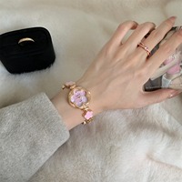 Montre-bracelet de luxe pour femmes, montre à quartz, montres pour femmes, mode, cadeau pour petite amie, montres-bracelets, Relogio Feminino