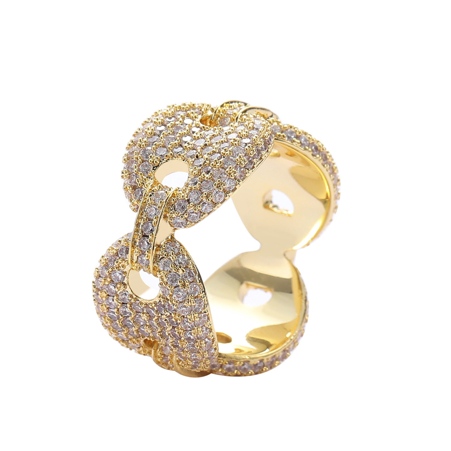 White Zirconium Gold-No. 6