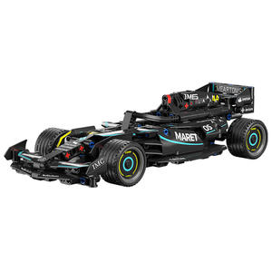 Su misura 268 pz 1:18 Building <span class=keywords><strong>Block</strong></span> Game F1 auto da corsa (Pull Back) - Product Image 2
