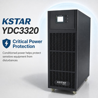Kstar YDC3320 20KVA Tour d'alimentation sans interruption (UPS) avec fonction parallèle, double conversion en ligne, PF=0.99, double affichage LCD/LED, pour le transport