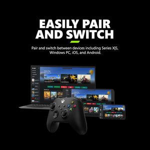 Manette de jeu sans fil (2025) EP2-29929 Noir Carbone pour <span class=keywords><strong>Windows</strong></span>, Android, iOS, Fire TV Sticks, Smart TV - Product Image 6