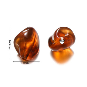 Piedras Acrílicas Irregulares de Imitación de 12 mm, Accesorios para Joyería DIY, Decoración para Cadenas de Teléfonos Móviles, Colores Variados - Product Image 5