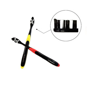 <span class=keywords><strong>Cepillo</strong></span> <span class=keywords><strong>de</strong></span> <span class=keywords><strong>Dientes</strong></span> <span class=keywords><strong>Manual</strong></span> <span class=keywords><strong>de</strong></span> Plástico Negro Sanxiao Personalizado, Superventas, para Adultos - Product Image 3