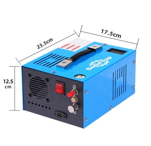 Compresseur d'air PCP portable SolidTop 4500psi 300bar haute pression <span class=keywords><strong>sans</strong></span> huile 12V/110V/220V pour plongée sous-marine, paintball, pneus de voiture - Product Image 5