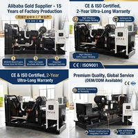 Générateur diesel Baudouin 400 KVA à châssis ouvert, puissance de secours industrielle 320 KW, triphasé, super silencieux, certifié CE, ATS pour