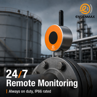 Detector de Fugas Ultrasónico con Sensor Acústico Fijo ENSENMAX ACOUSEN 400, Mantenimiento Predictivo Industrial, IP67, 24V, Alta Precisión