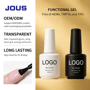 Base de gel à tenue 40 jours sans HEMA, TPO, TMPTA, en résine naturelle, forte adhérence, sans impuretés, gel UV Soak Off pour les commandes de marques de salons - Product Image 3