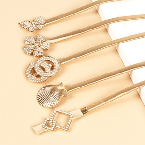 Phụ nữ cơ thể chuỗi thời trang kim loại căng trang trí eo trang sức với phong cách dây chuyền vành đai - Product Image 1