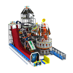 Sanxiu thương mại phổ biến con lăn trượt trong nhà sân chơi xoắn ốc trượt trampolines leo tường đường hầm sân chơi - Product Image 3