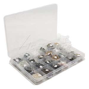 Juego de 24 Especímenes de Roca Metamórfica, con Etiquetas e Instrucciones; Material Didáctico para Aula de Geografía/Laboratorio - Product Image 5