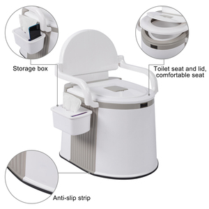 Comodidad para Acampar: Inodoro Portátil Todo en Uno con Base Antideslizante - Product Image 2