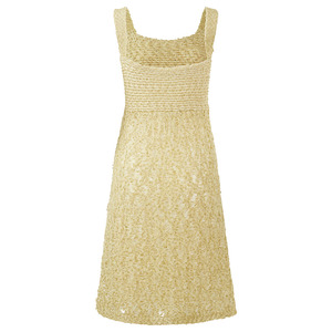 Vestido de Punto sin Mangas de Alta Calidad para <span class=keywords><strong>Mujer</strong></span>, Corte en A, Cintura Imperio, Largo hasta la Rodilla, para <span class=keywords><strong>Verano</strong></span>, por Fabricantes OEM ODM Personalizados - Product Image 3