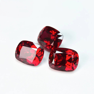 Оптовая продажа, красная Подушка, выращенные рубины, синтетические голубиные Кровавые красные, выращенные в лаборатории, рубины - Product Image 1