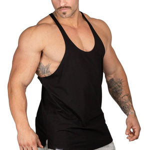 Débardeur de sport personnalisable en couleurs et tailles disponibles pour hommes, vêtements de fitness légers, débardeurs de musculation pour hommes, service OEM - Product Image 2