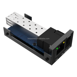 Mini Convertidor de Medios de Alta Calidad con 1 Ranura SFP + 1 Puerto RJ45, Switch de Fibra Ethernet 10/100/1000 Base-Tx a 1000Base-FX - Product Image 4