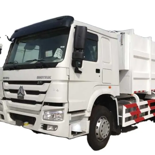 Neu Gebraucht 6cbm 8cbm 12cbm 3 Tonnen HOWO 4 X2 Compactor Müllwagen zu verkaufen