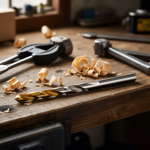 Foret hélicoïdal HSS 2,5 mm, longueur 57 mm, tête revêtue de TiN, multi-usages - Product Image 3