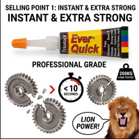 Lem Super Glue Cair 3.5g Kemasan Karton Kecil untuk Perekat Berbagai Permukaan seperti Karet, Keramik, Plastik, dan Perbaikan Alas Kaki