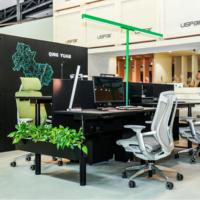 Bureau électrique réglable en hauteur à levage rapide, double moteur, pour télétravail, mobilier de bureau, table élévatrice pour ordinateur, CE FCC RoHS