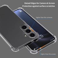 Vente en gros de coques de téléphone portable 5G Ultra Mobile Soft Clear Tpu pour Samsung Galaxy A15 A24 A54