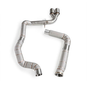 Échappement arrière intelligent à haute efficacité 1,5 mm avec soupape pour Porsche <span class=keywords><strong>718</strong></span> <span class=keywords><strong>Boxster</strong></span> <span class=keywords><strong>S</strong></span> 982 MA2.22 2.5T 2016-2023 SS304 - Product Image 4