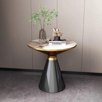 Table basse de style nordique, luxe léger, plateau en ardoise, structure en métal, design moderne pour salon, utilisation en coin de canapé, garantie de 3 ans
