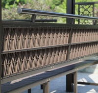 Tonnelle de jardin métallique étanche 3x3m pour événements, pavillon de jardin avec sièges et table, mobilier d'extérieur populaire 2023