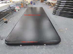 Barato 3M 5M 6m 8m 10m Gimnasio inflable Tumble <span class=keywords><strong>Airtrack</strong></span> Tumbling Mat Logotipo personalizado Cancha de baloncesto en casa Juego de pista de aire para gimnasia - Product Image 3