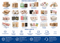 Imprimante numérique haute vitesse Hanjie pour l'impression de boîtes en carton, de sacs en papier et de carton