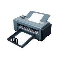 Máquina de Etiquetas Servo Integrada de Doble Cabezal A3MAX4-D para Hendido y Corte, Máquina Troqueladora de Grabado Autoadhesiva Pequeña