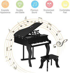 Mini pianoforte educativo all'ingrosso di alta qualità 30 tasti OEM piccolo piano in legno per bambini - Product Image 6