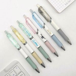 Bolígrafos Personalizados Retráctiles de Plástico Coloridos con Punta de Bola de 0.5 mm, Logotipo Personalizado, Bolígrafos Publicitarios para Firmas - Product Image 6