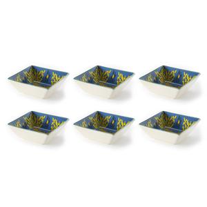 Set di 6 Tazze in Ceramica Excelsa con Design Floreale Mediterraneo, Pronte per Feste, Lavabili in Lavastoviglie, per Uso Domestico - Product Image 2