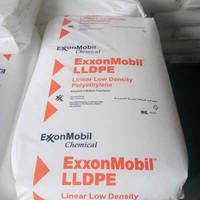 Matière première en plastique vierge de granules du HDPE/LLDPE de catégorie de polyéthylène de basse densité pour des sacs de film plastique