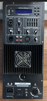 Amplificateur de plaque actif professionnel 350W avec Bluetooth DSP et module d'égaliseur 5 bandes pour subwoofer de 10/12/15 pouces