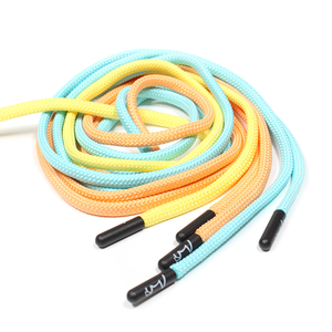 Moda popolare in plastica punta di lacci rotondi Trendy lacci di scarpe sportive durevoli per scarpe da ginnastica escursionismo Outdoor scarpe Casual da allenamento - Product Image 4