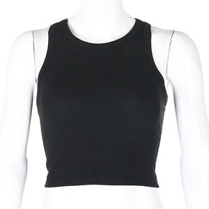 Женский однотонный топ с открытыми плечами - Product Image 2