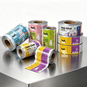 Film d'emballage pour friandises pour animaux de compagnie, film laminé de qualité alimentaire pour machine d'emballage automatique, fabricant - Product Image 5