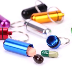 Trousse médicale portable mignonne et mini en alliage d'aluminium écologique avec porte-clés, étanche et pour le stockage alimentaire - Product Image 1
