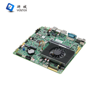 Placa Base Industrial Mini-ITX Sin Ventilador Intel I3 7100U DDR4 32GB GbE LAN VGA LVDS EDP Triple Pantalla 2 COM DC 12V