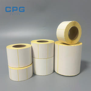 <b>Wholesale</b> Custom Thermal Barcode Label 100x150mm BPA Free Waterproof Thermal Shipping Label for <b>Domestic</b> Delivery - Product Image 1