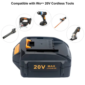 Pin máy dụng cụ WA3557 cho máy Worxs 20V, pin Lithium thay thế 3.0Ah cho máy khoan không dây Worxs - Product Image 6