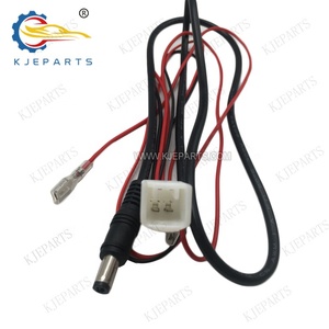 Auto 2Pin adaptor laki-laki ke Perempuan disesuaikan kabel ekstensi lengkap tali kabel untuk mobil - Product Image 5