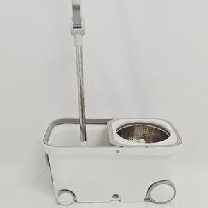 Spin Mop Bucket With Metal Basket Rectangular Design For Wet And Dry Cleaning - Product Image 3